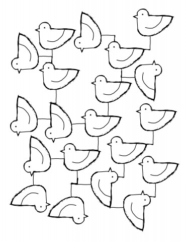 Miranda Jacoby's (digitally assisted) Bird Drawing